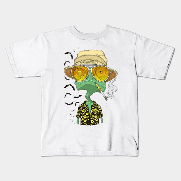 RANGO DUKE Kids T-Shirt by jonathonjohn